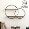 Vintiquewise Modern Decorative Wall Shelf - Stylish Multi-Functional Metal Display for Entryways, Bathrooms, Bedrooms, Living Rooms, and Offices
